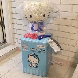 Hello Kitty Die-Cut Electric Fan